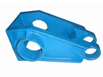 Automobile suspension alloy steel bracket precision casting