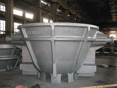 Testing method of large Gray Iron Slag Pot Castings