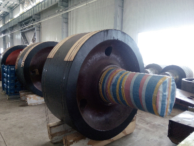 Large cast steel parts of the rotary kiln