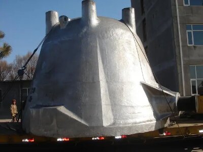 Customized Large Cast Steel Slag Pot